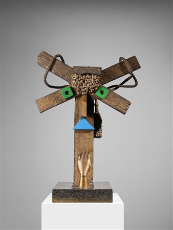 BAJ ENRICO (1924 - 2003) - L'ARCHEOLOGO, 1984.