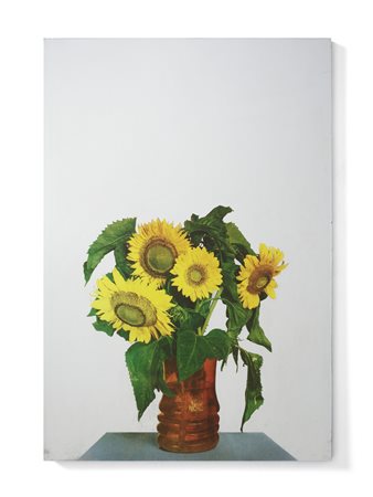 PISTOLETTO MICHELANGELO (n. 1933) - GIRASOLI, 1973.