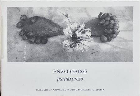 ENZO OBISO - PARTITO PRESO cm 16x24 Galleria Nazionale D'Arte Moderna di...