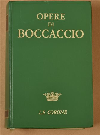 Boccaccio OPERE a cura di Cesare Segre Editore Mursia & C., 1966