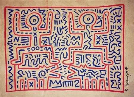 Keith Haring “Senza titolo”