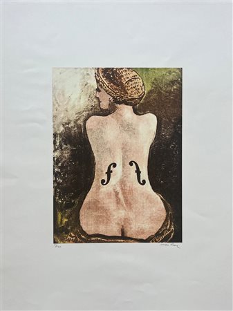 Man Ray “Le violon d’Ingres” 1969