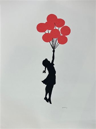 Banksy “Flying Balloon Girl”