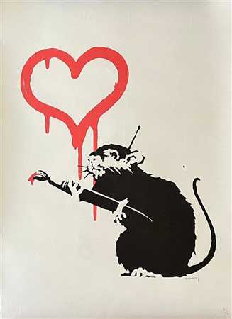 Banksy “Rat”