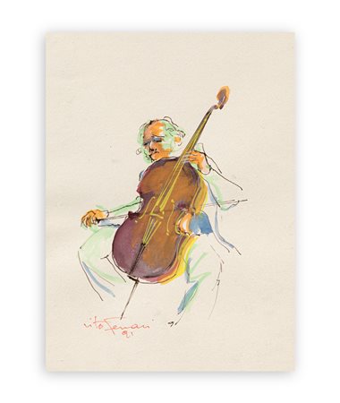 VITO FERRARI (1928) - Violoncellista, 1991