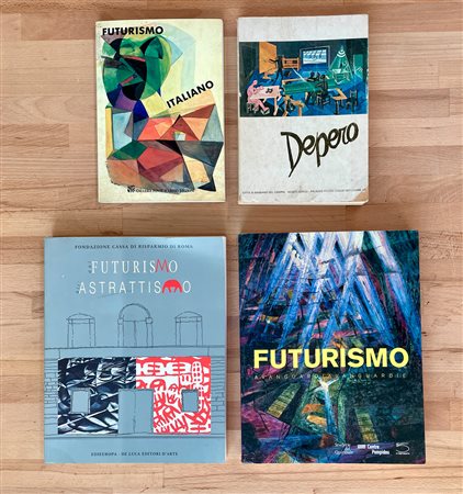 FUTURISMO - Lotto unico di 4 cataloghi