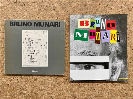 BRUNO MUNARI - Lotto unico di 2 cataloghi