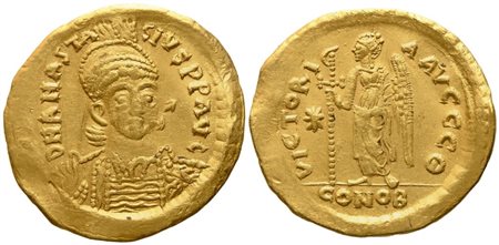 Anastasius I (491-518), Solidus; AV (4,47 g; 21,3 mm)