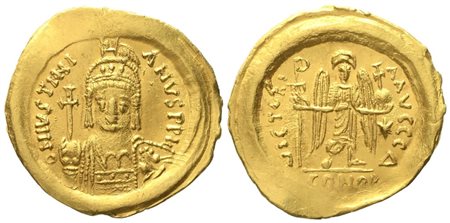 Justinian I (527-565), Solidus; AV (4,36 g; 21,6 mm)