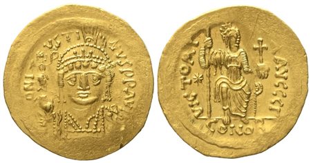 Justin II (565-578), Solidus; AV (4,57 g; 21,5 mm)