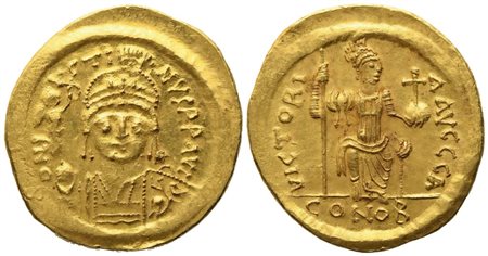 Justin II (565-578), Solidus; AV (4,45 g; 21 mm)