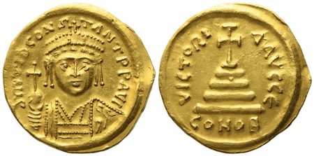 Tiberius II Constantine (578-582), Solidus; AV (4,42 g; 21 mm)