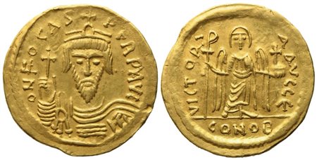 Phocas (602-610), Solidus; AV (4,50 g; 20,8 mm)