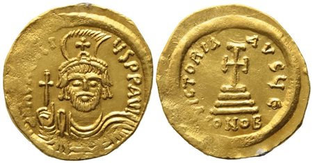 Heraclius (610-641), Solidus; AV (4,45 g; 20,8 mm)