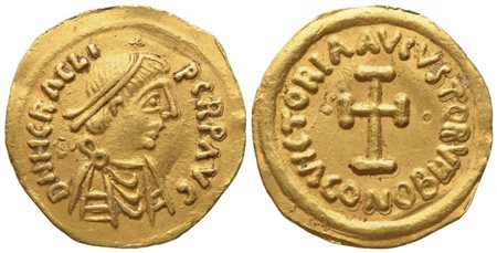 Heraclius (610-641), Tremissis; AV (1,45 g; 14,3 mm)