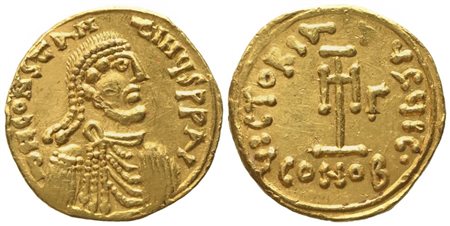 Constans II (641-668), Tremissis; AV (1,43 g; 13 mm)