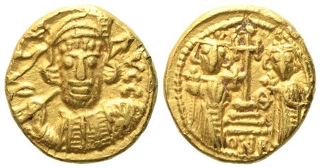 Constantine IV Pogonatus (668-685), Solidus; AV (4,35 g; 14,5 mm)