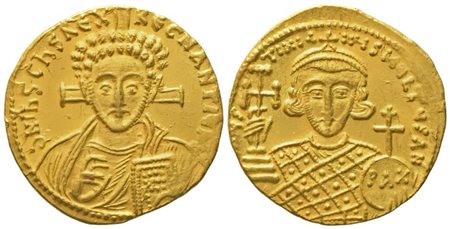 Justinian II, Second Reign (705-711), Solidus; AV (4,48 g; 19,9 mm)