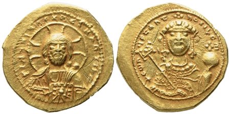 Constantine IX Monomachus (1042-1055), Tetarteron Nomisma; AV (4,05 g; 18 mm)