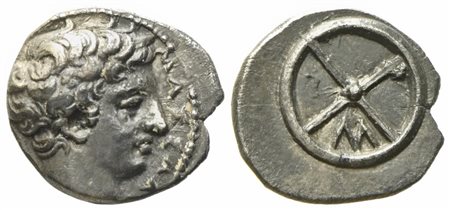 Gaul, Massalia (c. 410-380 BC), Obol; AR (0,80 g; 10 mm)