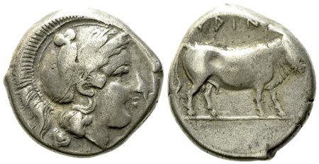 Campania, Hyrianoi (c. 405-385 BC), Nomos; AR (7,55 g; 19,5 mm)