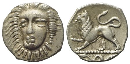 Campania, Phistelia (380-350 BC), Obol; AR (0,56 g; 10,4 mm)