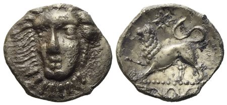 Campania, Phistelia (c. 325-275 BC), Obol, AR (g 0,65; mm 11)