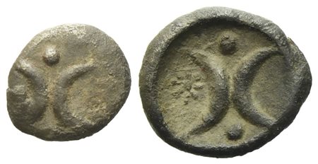 Calabria, Tarentum (c. 280-228 BC), Hemiobol; Æ (0,26 g; 7,2 mm)