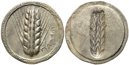 Lucania, Metapontion (c. 515-510 BC), Nomos; AR (7,94 g; 27 mm)