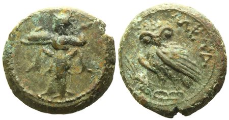 Lucania, Metapontion (c. 250-207 BC), Æ (3,75 g; 15,5 mm)