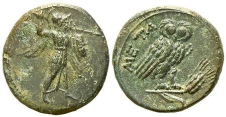 Lucania, Metapontion (c. 250-207 BC), Æ (2,98 g; 15 mm)