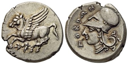 Bruttium, Lokroi Epizephyrioi (c. 350-275 BC), Stater; AR (8,61 g; 22 mm)