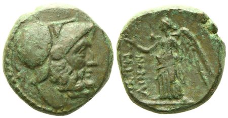 Bruttium, Petelia (c. 216-204 BC), Æ (4,17 g; 15,5 mm)