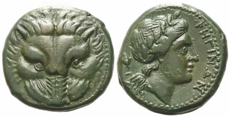 Bruttium, Rhegion (c. 351-280 BC), Æ (7,10 g; 20 mm)