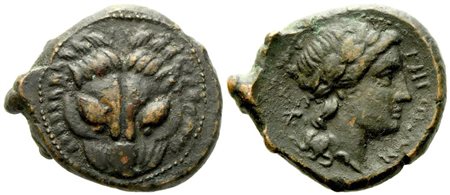 Bruttium, Rhegion (c. 351-280 BC), Æ (9,62 g; 23,7 mm)