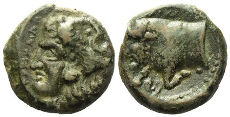 Sicily, Agyrion (c. 420-405 BC), Æ (3,58 g; 14 mm) 