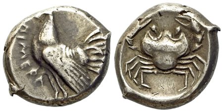 Sicily, Himera (c. 483/2-472/1), Didrachm; AR (8,64 g; 19,5 mm)