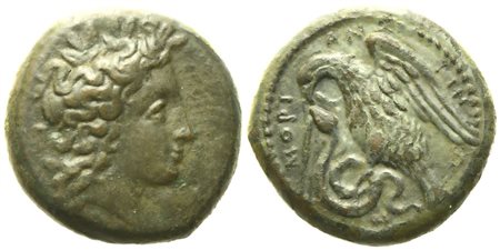 Sicily, Morgantina (c. 339/8-317 BC), Hemilitron; Æ (7,77 g; 20 mm)