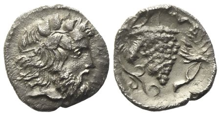 Sicily, Naxos (c.ca 415-403 BC), Litra; AR (0,78 g; 11,3 mm)