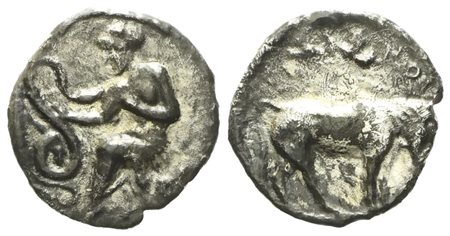 Sicily, Selinοs /c.ca 455-409 BC), Litra; AR (0,60 g; 11 mm)