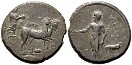 Sicily, Selinos (c.ca 415-409 BC), Tetradrachm; AR (16,84 g; 26,5 mm)