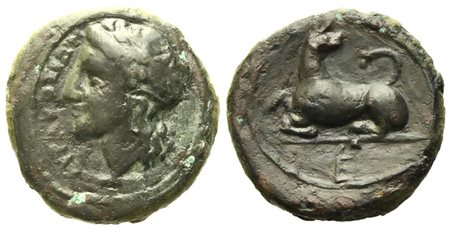 Sicily, Syracuse, Agathokles (317-289 BC), Æ (1,72 g; 12 mm)