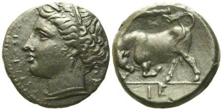 Sicily, Syracuse, Time of Hieron II (274-216 BC), Æ (5,70 g; 18,5 mm)