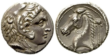 Sicily, Siculo-Punic (300-289 BC), Tetradrachm, AR (g 16,5; mm 24)