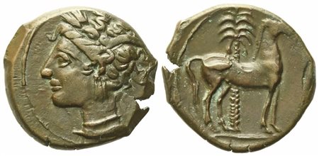 Carthage (c. 400-350 BC), Æ (2,95 g; 26,6 mm)