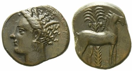 Carthage (c.ca 400-350 BC), Æ (2,5 g; 15,5 mm)