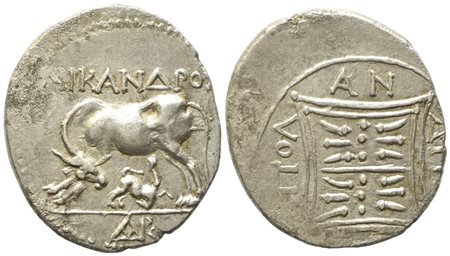 Illyria, Apollonia (c. 229-100 BC), Victoriatus; AR (3,25 g; 18,2 mm)