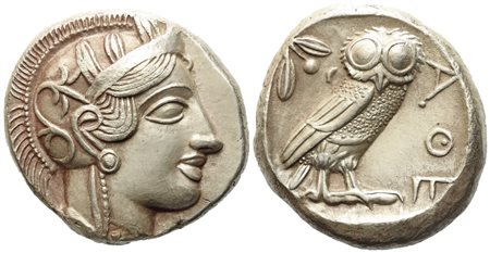 Attica, Athens (c. 454-404 BC), Tetradrachm; AR (17,78 g; 25,2 mm)