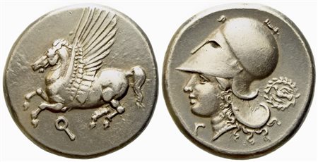 Corinthia, Corinth (c. 375-300 BC), Stater, AR (g 8,52; mm 20,8)