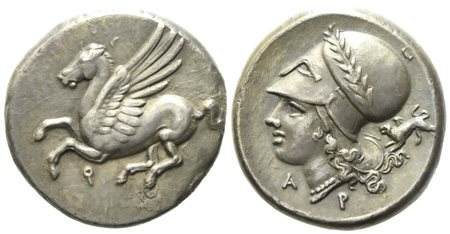 Corinthia, Corinth (c.ca 350-300 BC), Stater; AR (8,50 g; 21,5 mm)